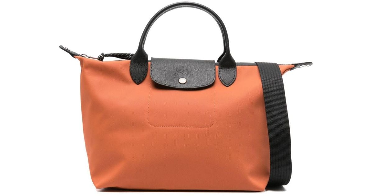 Longchamp Large Le Pliage Energy Tote Bag in Orange Lyst UK