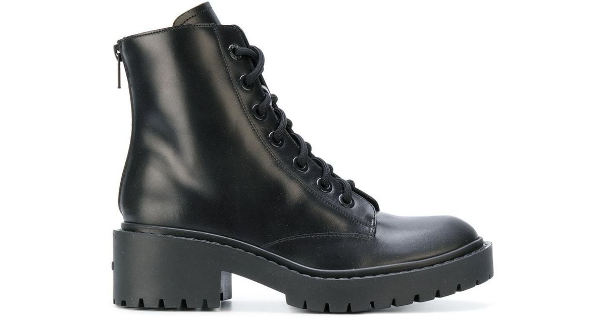 kenzo combat boots