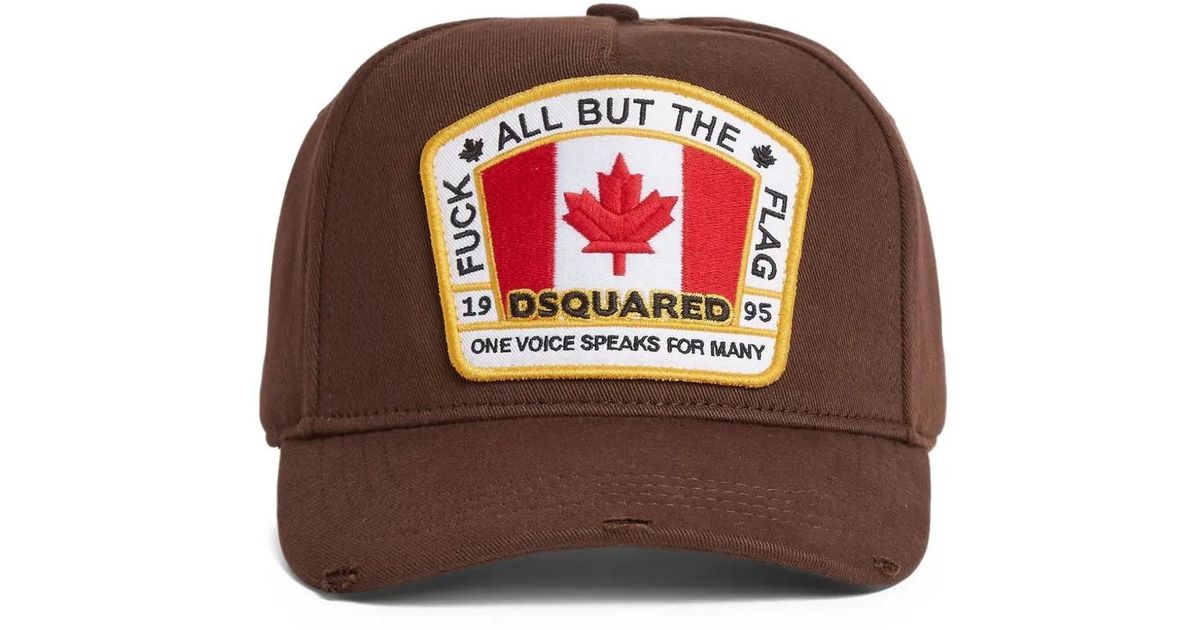 DSquared² Icon New Generation Baseball Cap in Red for Men | Lyst