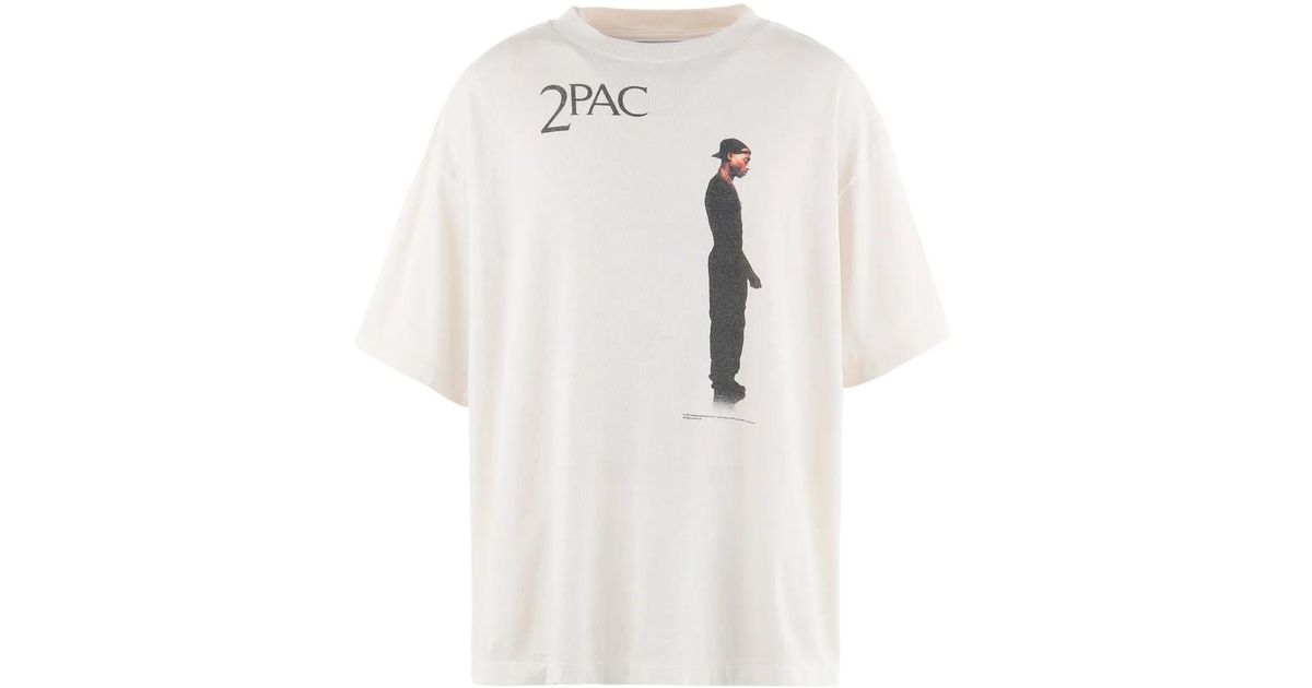 SAINT Mxxxxxx 2Pac T-Shirt in White for Men | Lyst SAINT Mxxxxxx 2Pac T-Shirt in White for Men | Lyst
