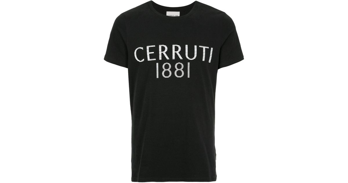 Cerruti 1881 Logo Print T-shirt in Black for Men | Lyst Canada