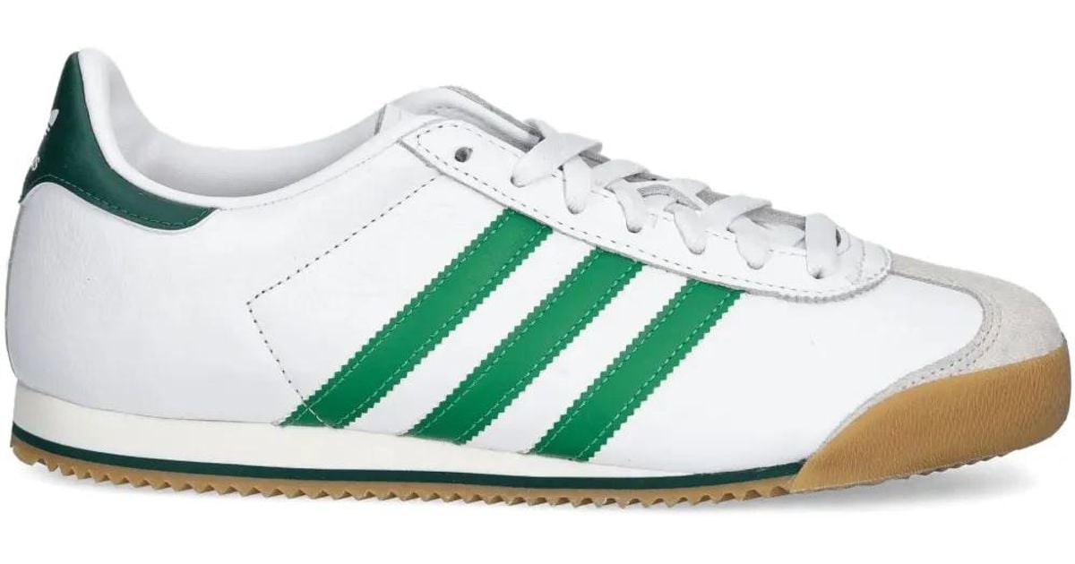 Adidas K 74 Leather Trainers In Green For Men Lyst adidas-k-74-leather-trainers-in-green-for-men-lyst