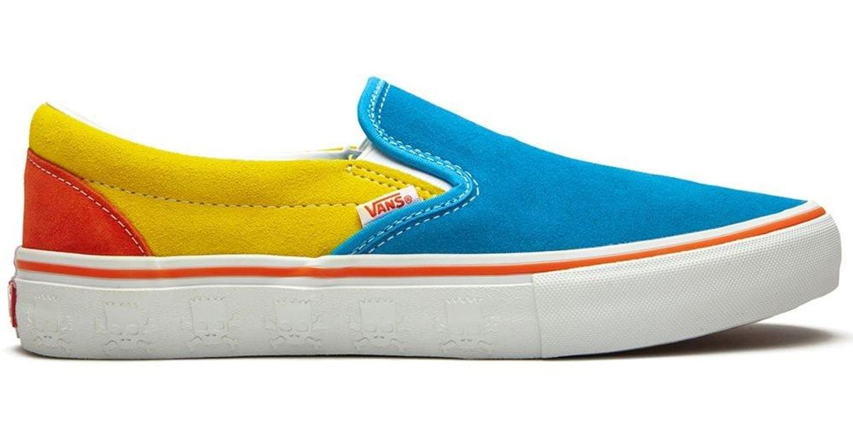 the simpson vans slip ons