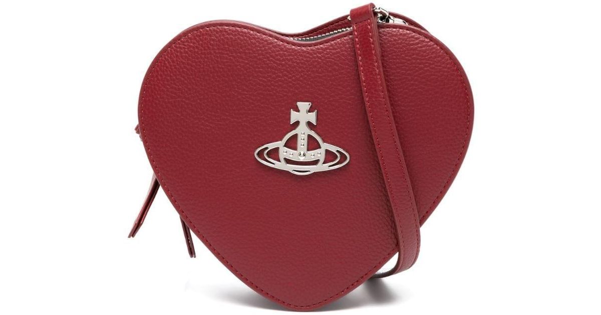 Vivienne Westwood Louise Fauxleather Crossbody Bag in Red Lyst UK
