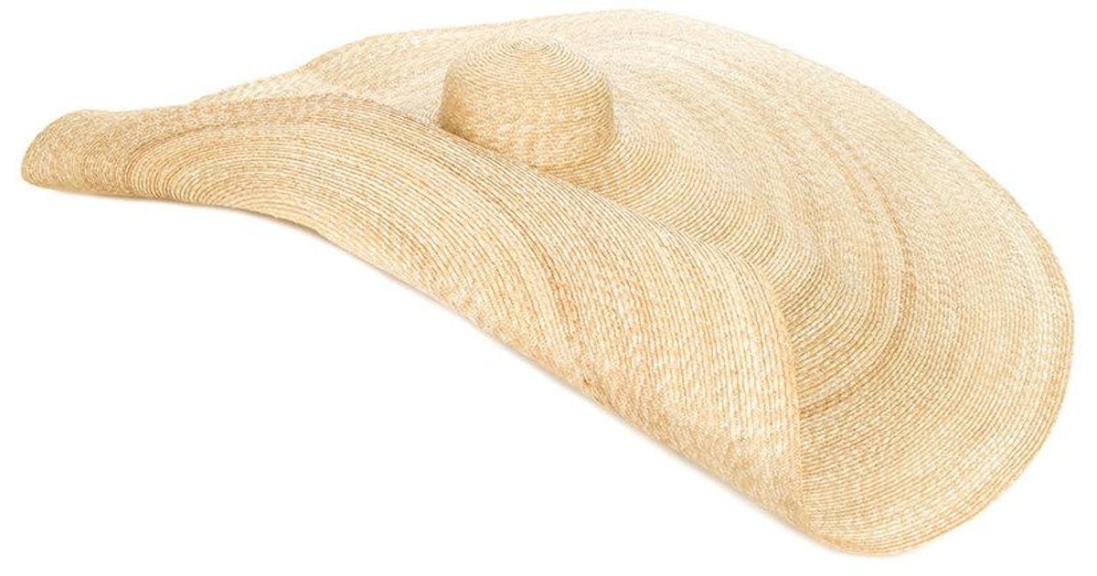 super wide brim hat