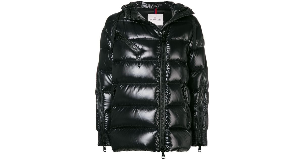 Moncler Zipped Sleeves Puffer Jacket in 