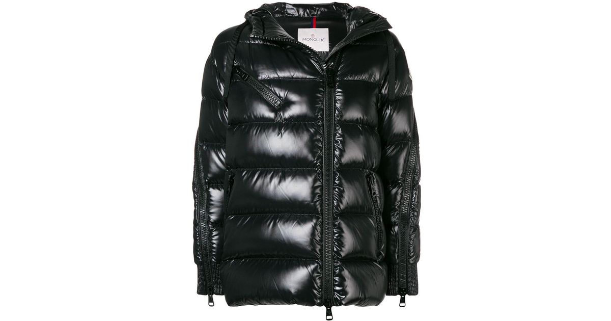 moncler zipped padded jacket