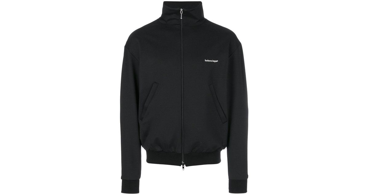 black tracksuit jacket