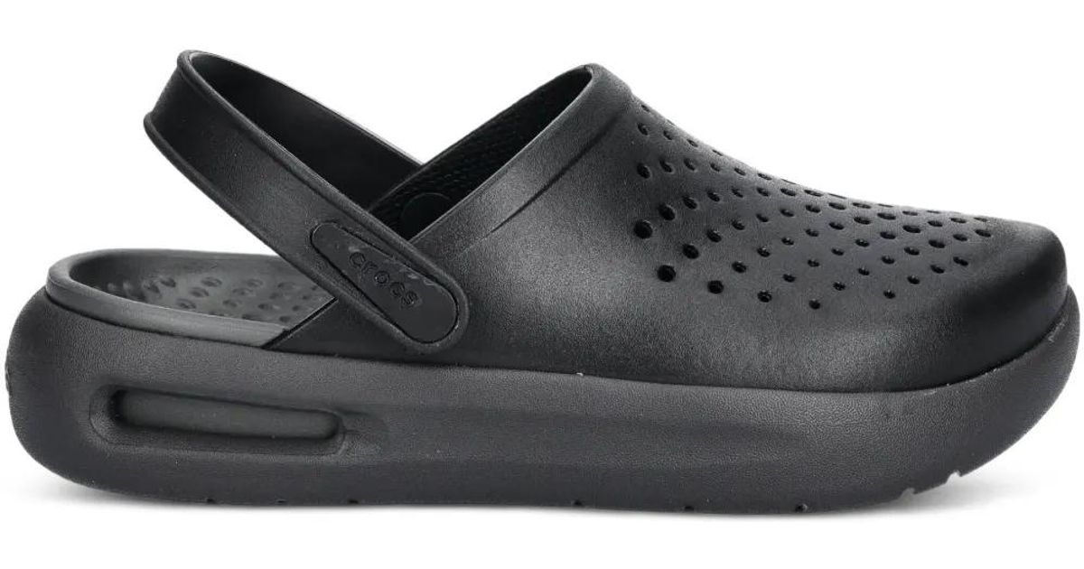 Crocs™ Inmotion Clog Slides in Black | Lyst