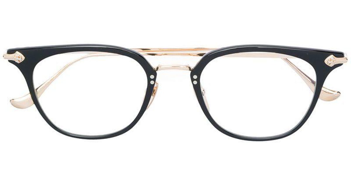 【希少】Chrome Hearts EyewearOptical Shagass Chrome Hearts Shagass Glasses in Black | Lyst Canada