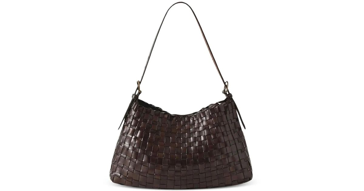 Dragon Diffusion Hobo Salvage Woven-Design Shoulder Bag in Brown | Lyst