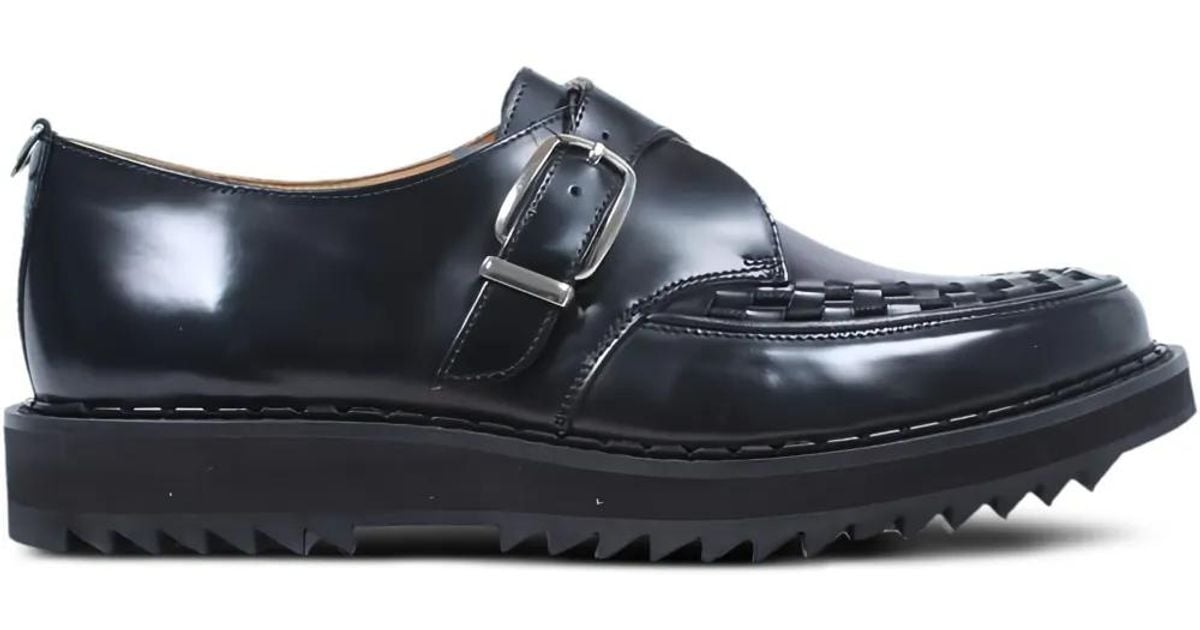 George Cox Ripple Hatton Monk Shoes in Blue for Men Lyst Australia