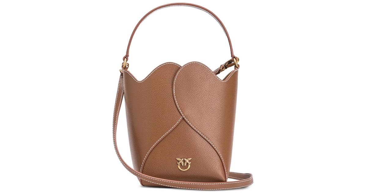 バッグ・カバンその他 Pinko LOGO BUCKET BAG PINKO LEATHER BUCKET BAG LOVE BUCKET WAVE LOGO – Bend The