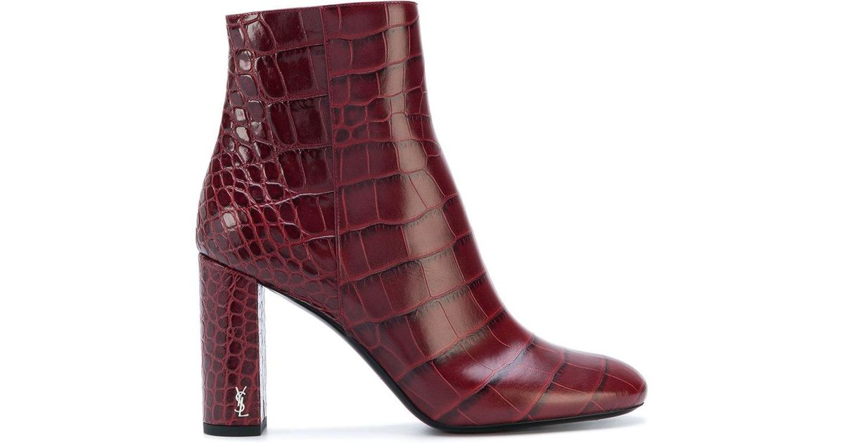 red croc boots