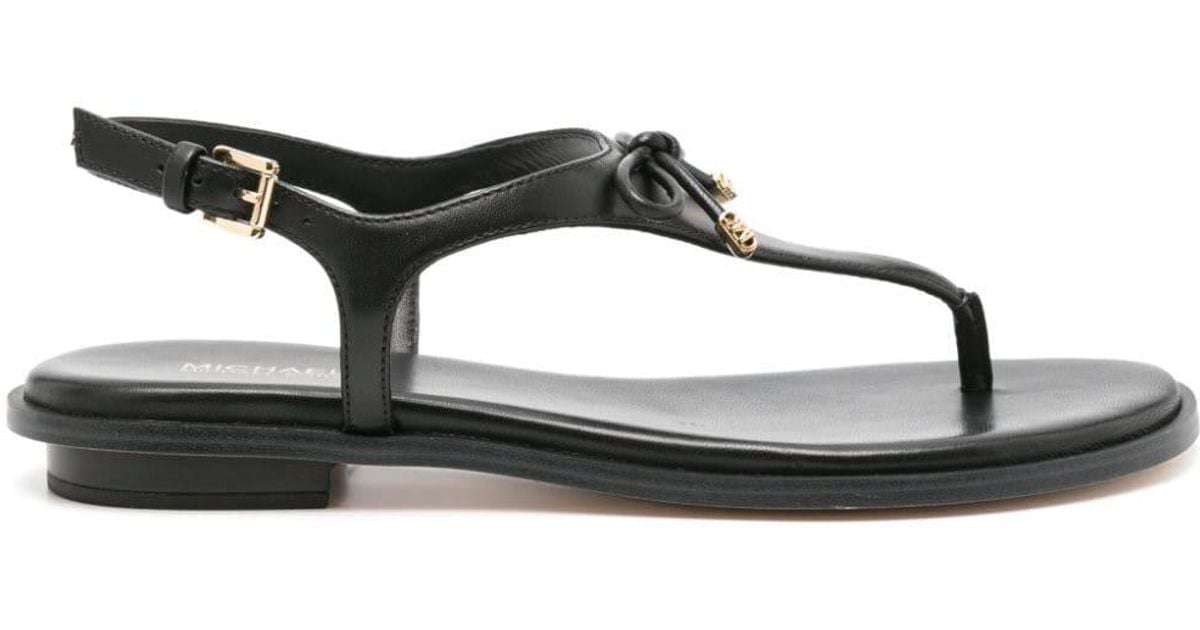 Michael kors sandals hot sale with bow