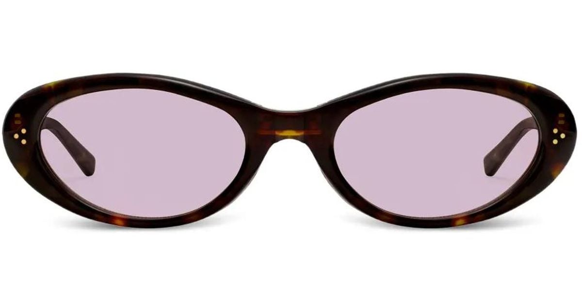 Gentle Monster Lolang T1 Sunglasses in Brown | Lyst