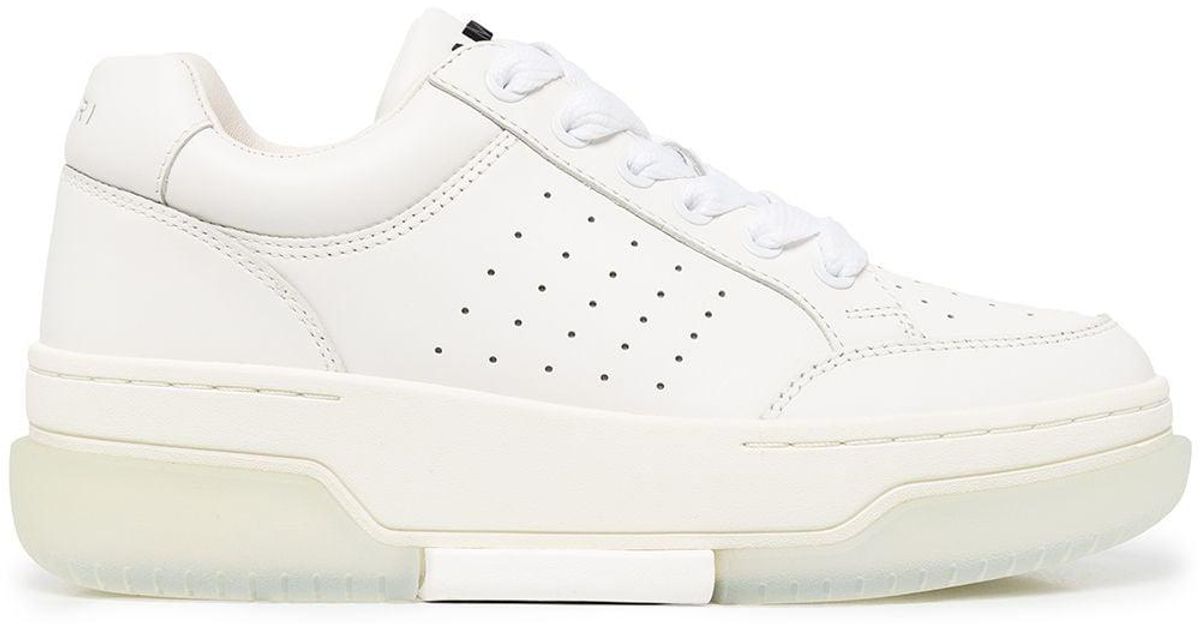 Amiri Stadium Low-top Leather Sneakers in White - Lyst