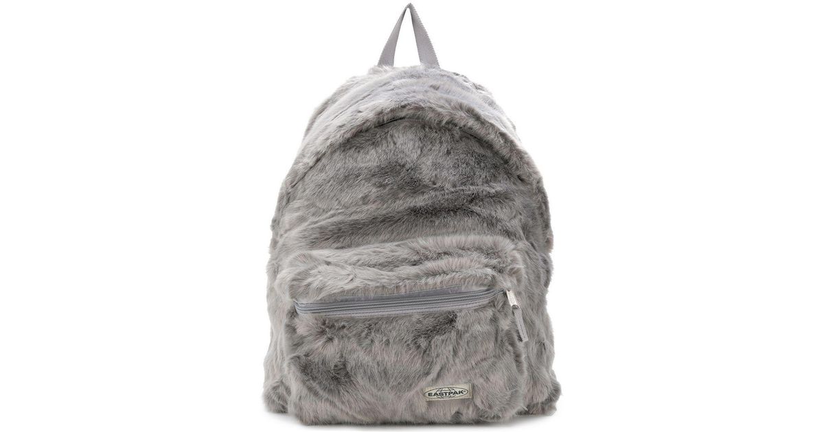 eastpak fur backpack