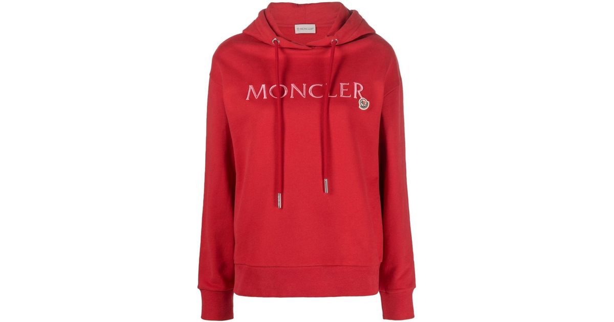 2021超人気 新品☆ Moncler - Logo Moncler Embroidered Hoodie Hoodie