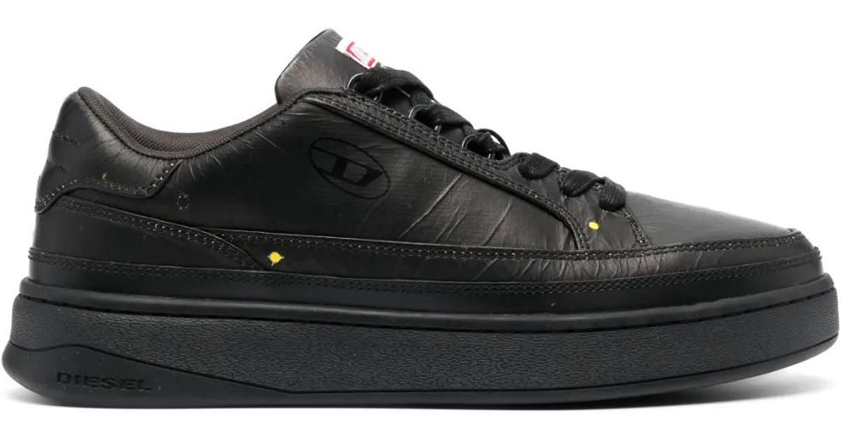 DIESEL S Sinna Tear Away Low Top Sneakers In Black For Men Lyst