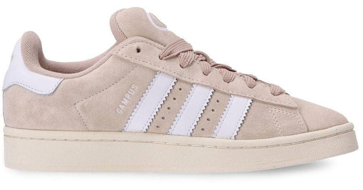 adidas Campus Lace-up Sneakers in Pink | Lyst