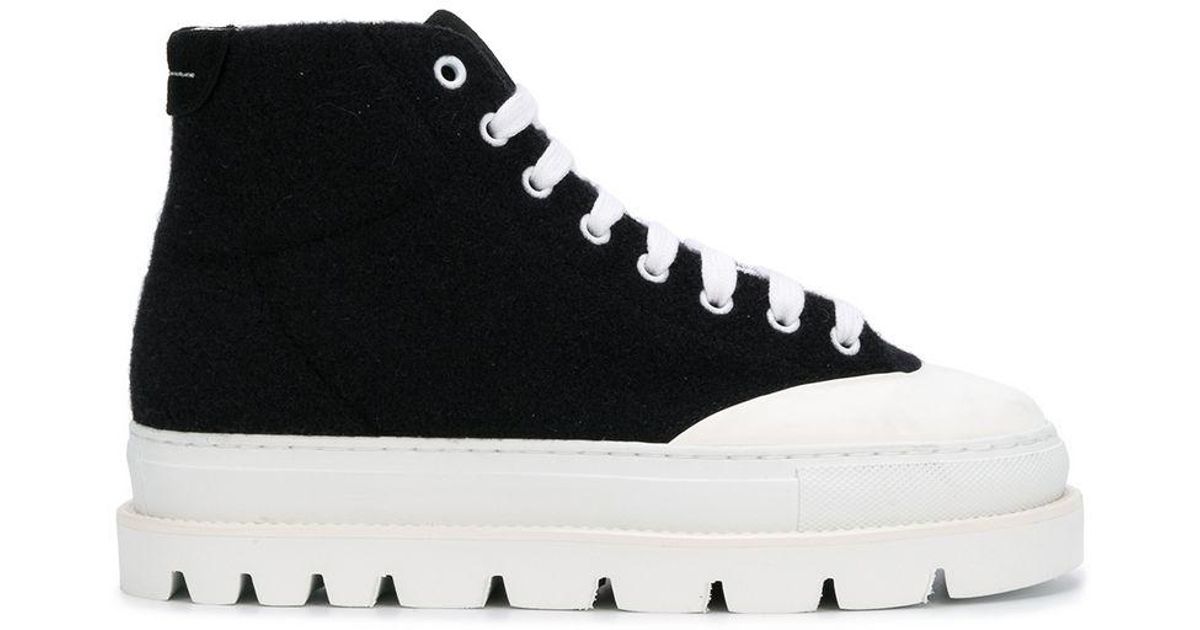 maison margiela platform sneakers
