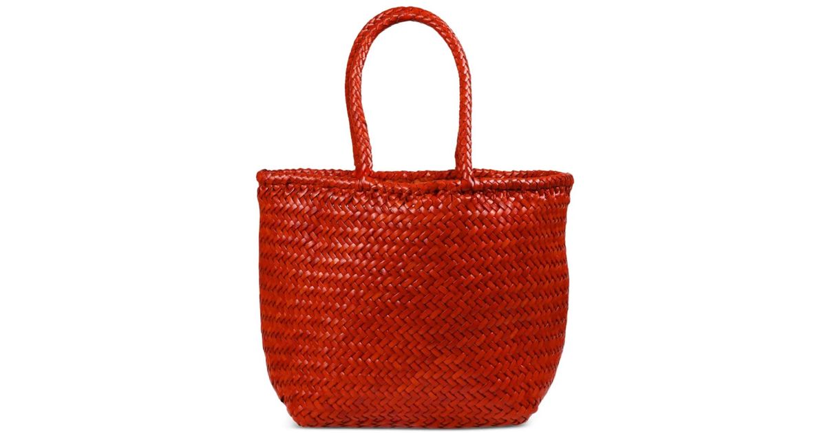 Dragon Diffusion Grace Woven Tote Bag in Red | Lyst Canada