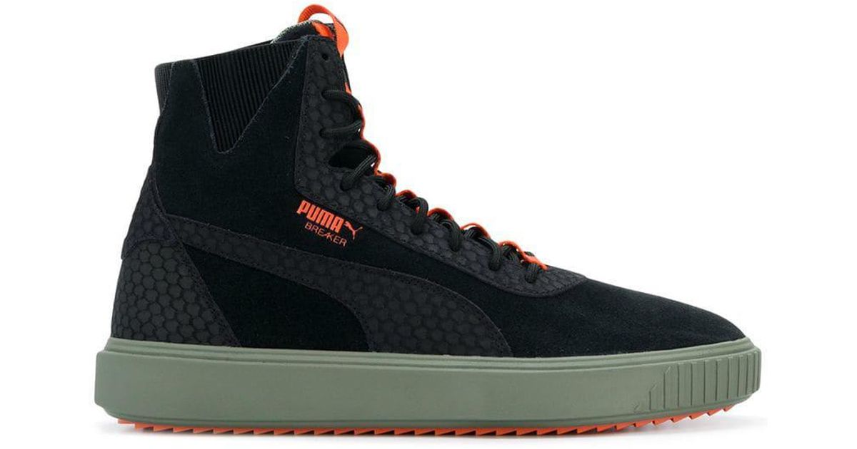 puma breaker high top