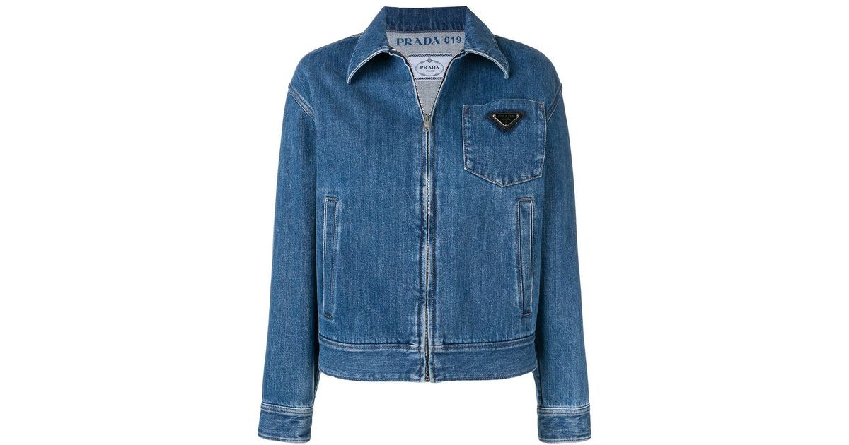 Prada store jean jacket