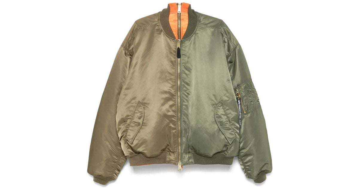 VETEMENTS フライトジャケット オリーブグリーン