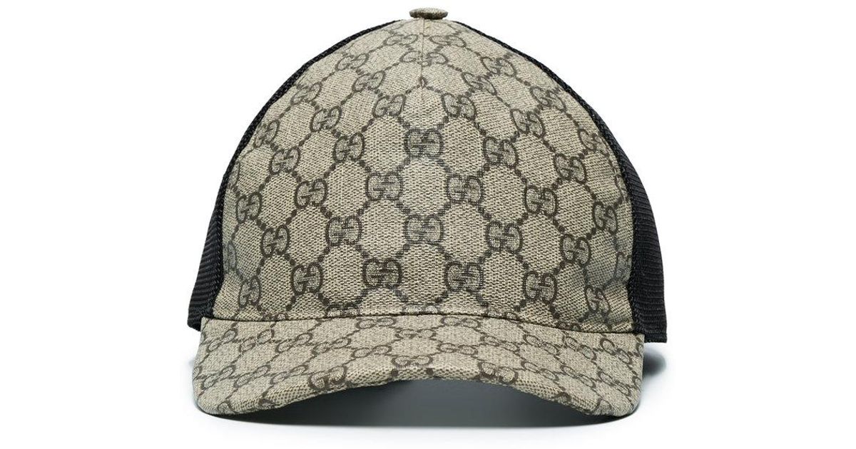 Gucci Cotton GG Supreme Baseball Hat in 