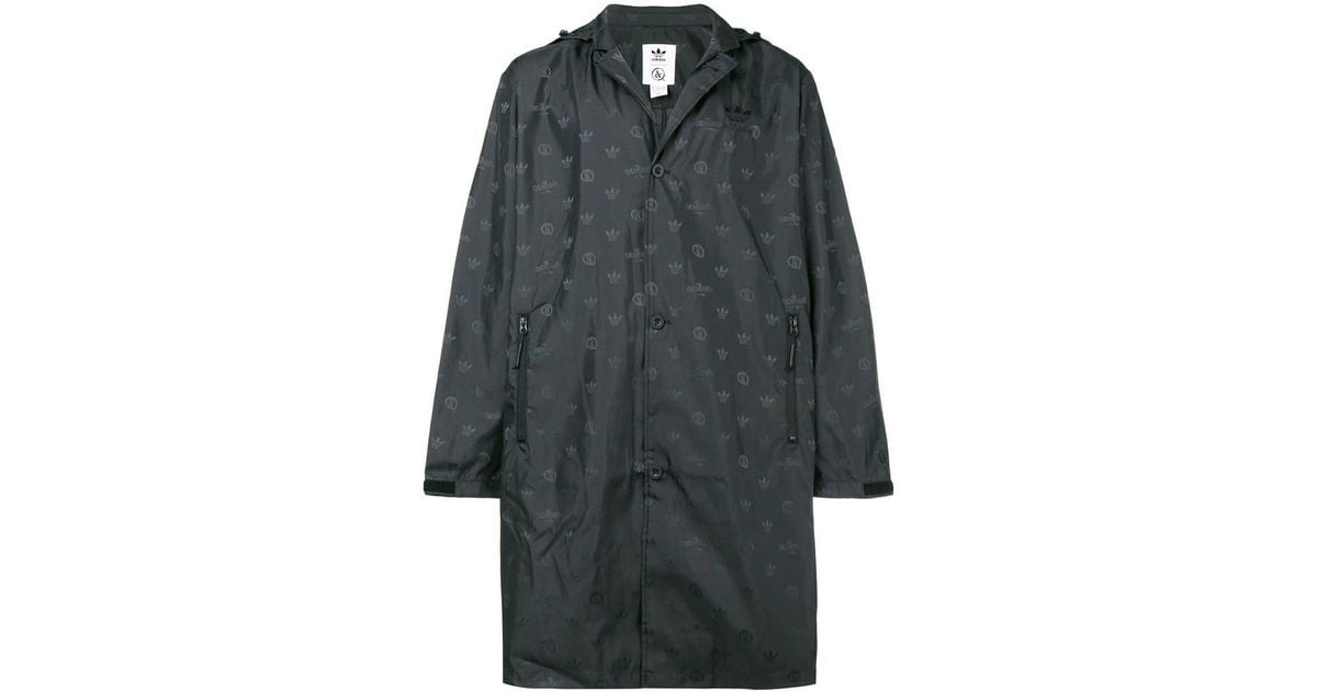 Brand Raincoat in Black for Men - Lyst