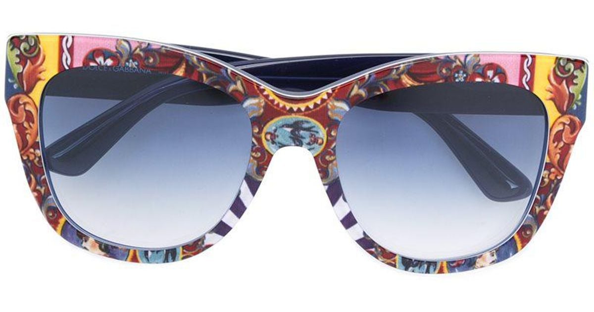 Dolce & Gabbana Carretto Siciliano Sunglasses | Lyst