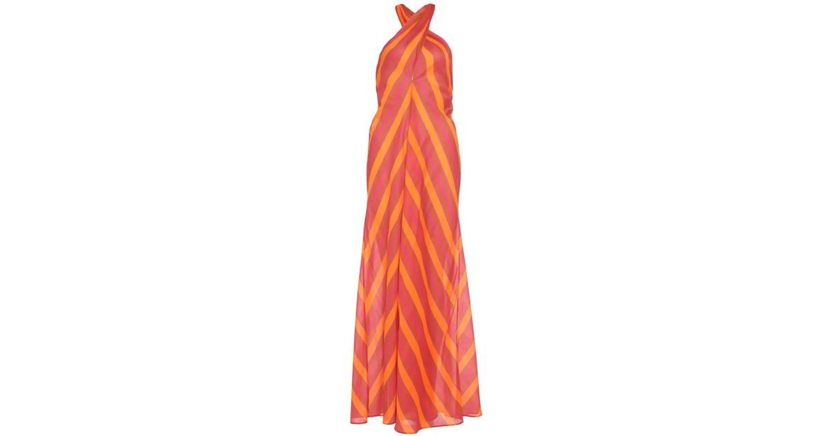 Eres Nerée Maxi Dress in Red | Lyst UK
