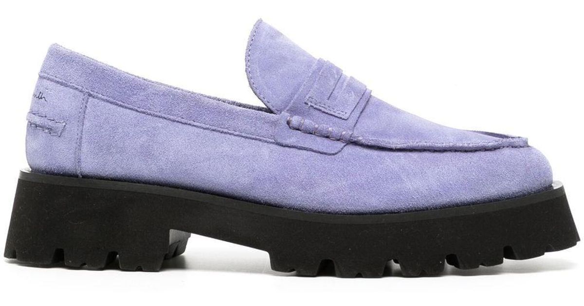 Paul Smith Felicity 40mm Loafers in Purple | Lyst Canada