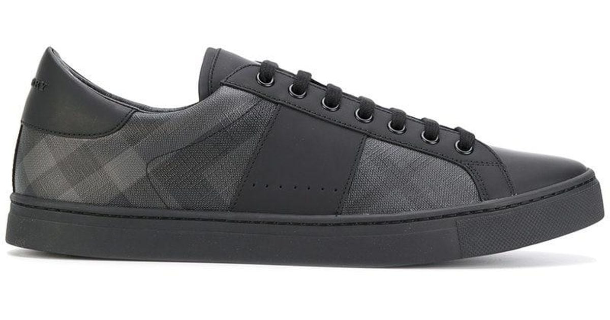 Burberry Leather Ritson Sneakers in 