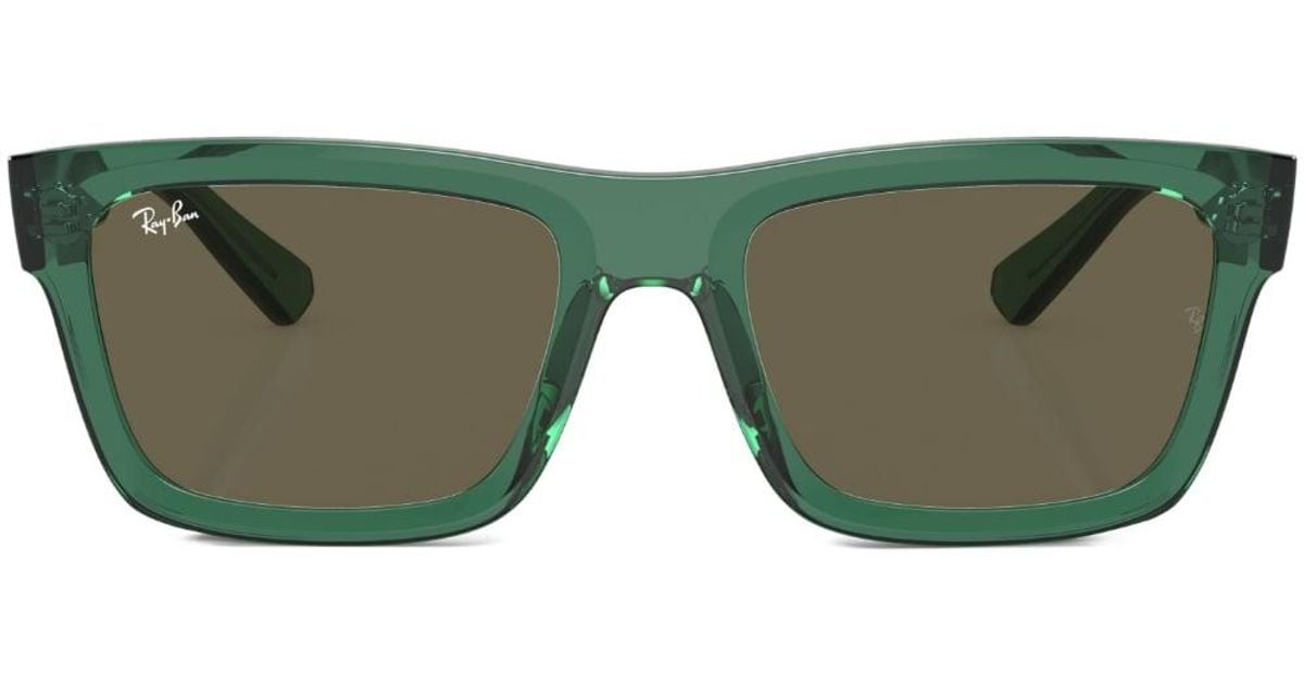 Ray-Ban Warren Bio-based Sunglasses in Green | Lyst