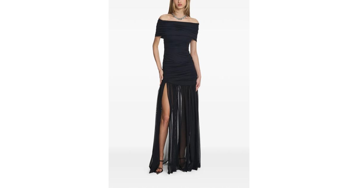 Axel 113 Selina Maxi Dress in Black | Lyst