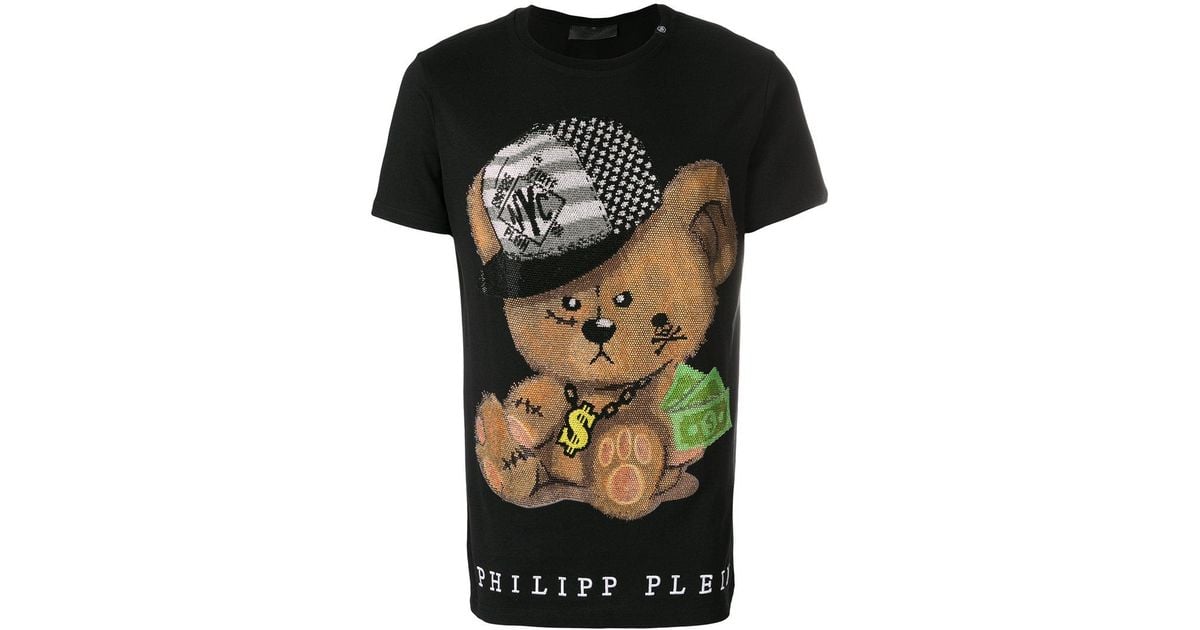 philipp plein bear shirt
