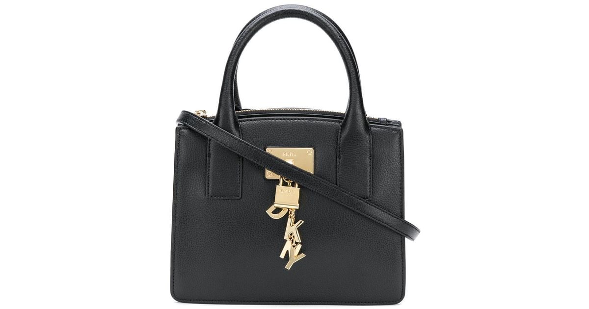 Dkny elissa large tote hotsell with charms