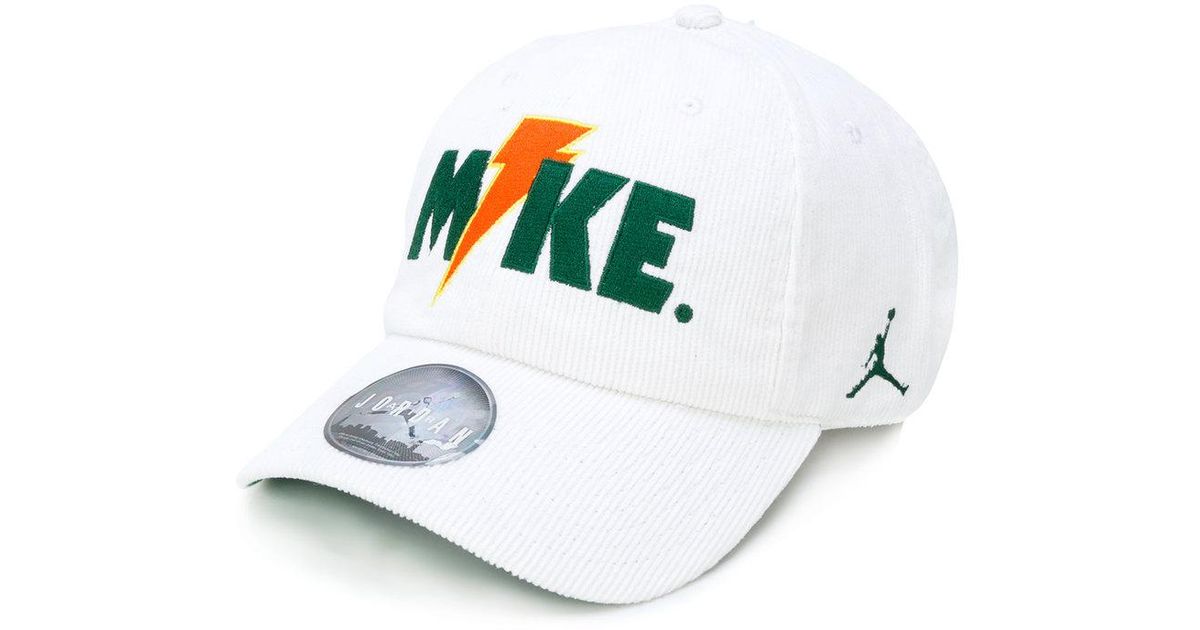 Nike Jordan H86 'like Mike' Cap in White for Men | Lyst