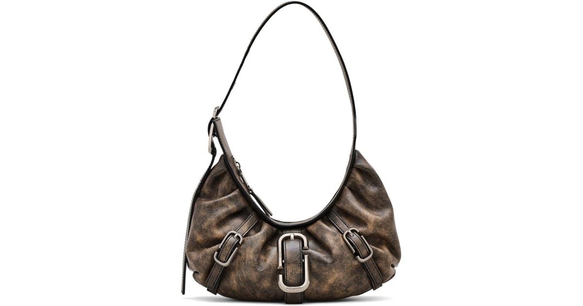 Hobo Bag Marc Jacobs Crescent Leather Shoulder Bag Marc Jacobs