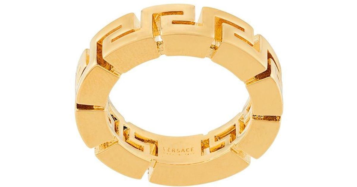 versace ring greca