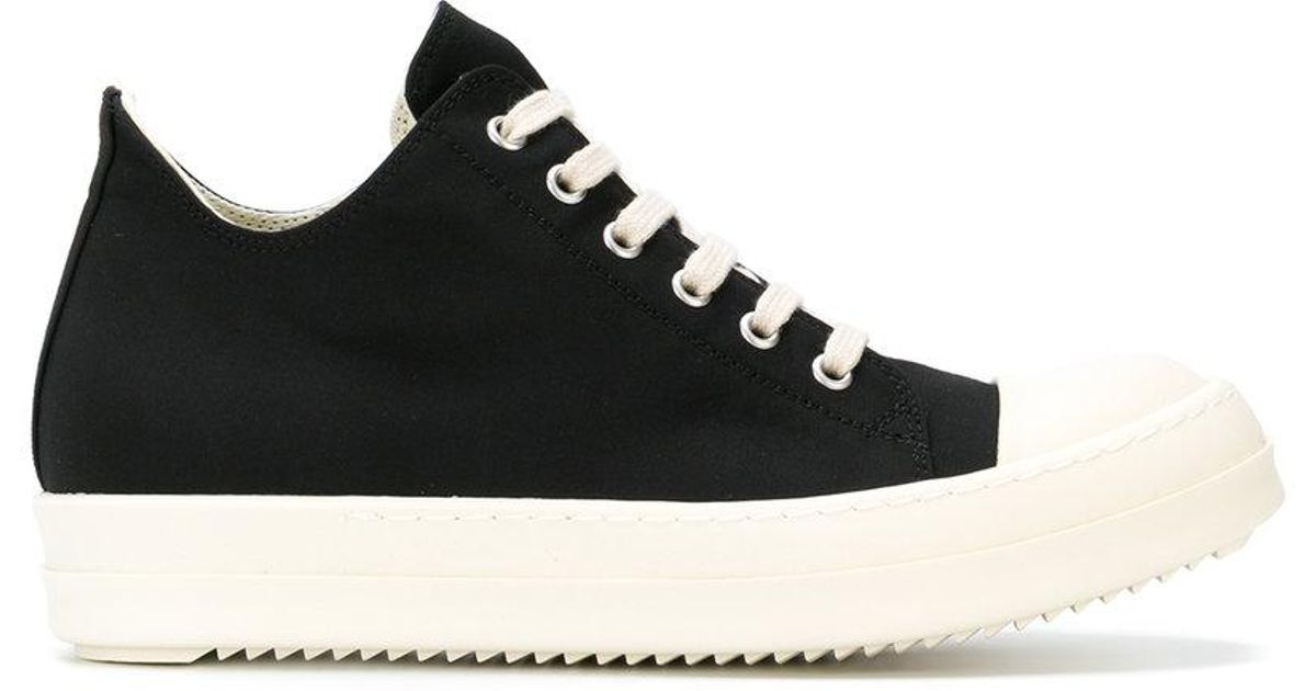 rick owens low top sneakers