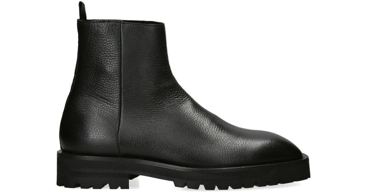 Kurt Geiger Hawke Leather Chelsea Boots in Black for Men Lyst