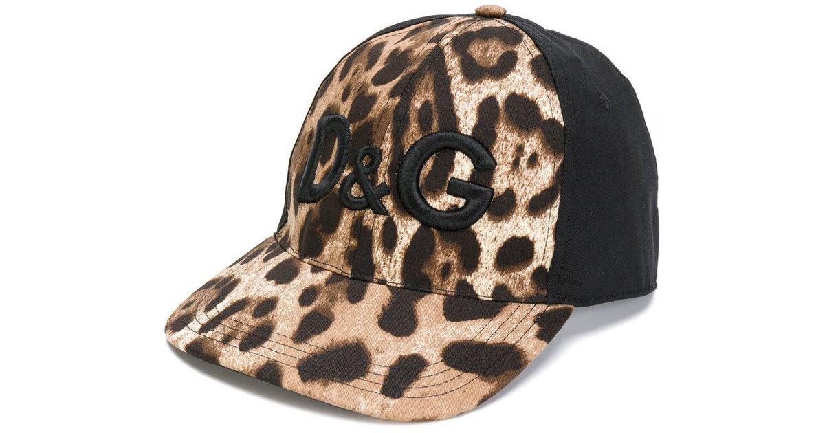 leopard print baseball hat