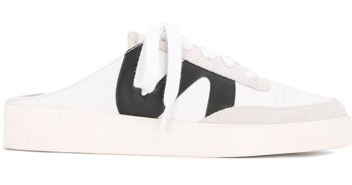 heelless sneakers