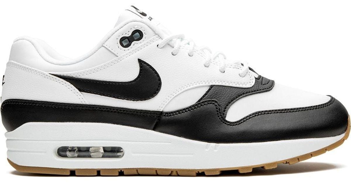 Nike White Leather Air Max 1 Se Low-top Sneakers - US Size: 8 ... Nike White Leather Air Max 1 Se Low-top Sneakers - US Size: 8 ...