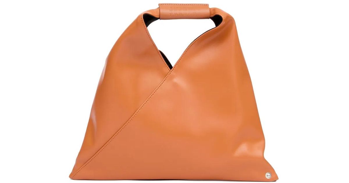 MM6 by Maison Margiela Mini Sac Japanese in Orange | Lyst