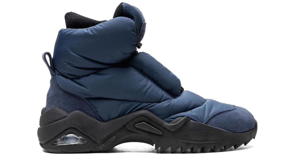 Maison Margiela Puffer Sneakers in Blue for Men | Lyst